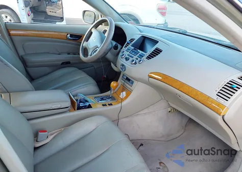 2002 Infiniti Q45 Luxury z USA, uszkodzony, nr VIN JNKBF01A42M003654